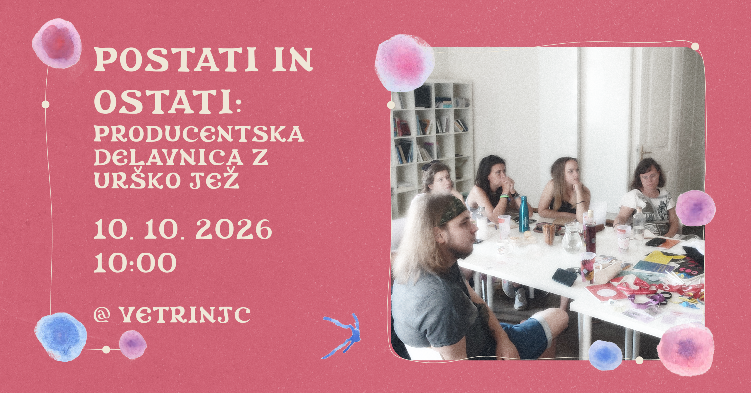 ziz festival | PRODUCENTSKA DELAVNICA: POSTATI IN OSTATI 